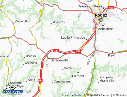 Mapa MICHELIN Saleyrac - ViaMichelin