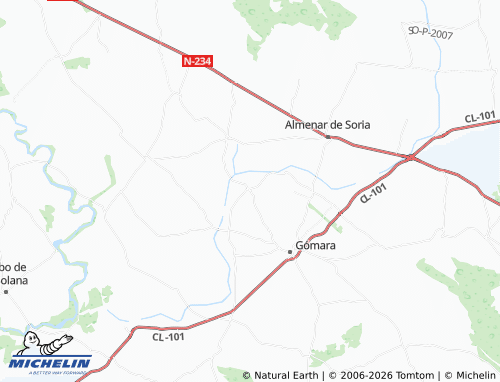 MICHELIN Aliud map - ViaMichelin