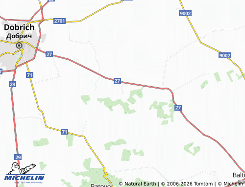 Mapa MICHELIN Bezvoditsa - ViaMichelin