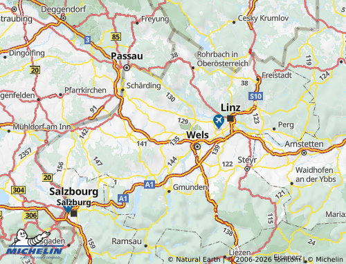 MICHELIN Grieskirchen map - ViaMichelin