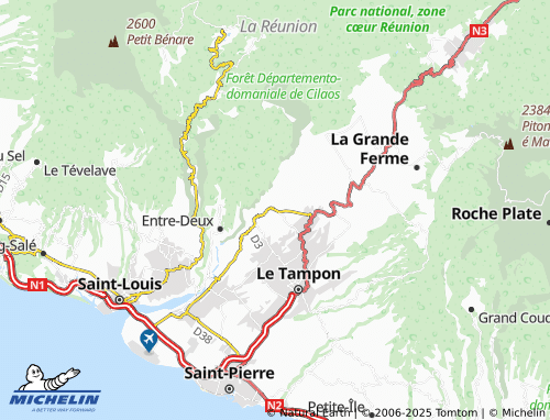Mappa MICHELIN Le Pont d'Yves - ViaMichelin