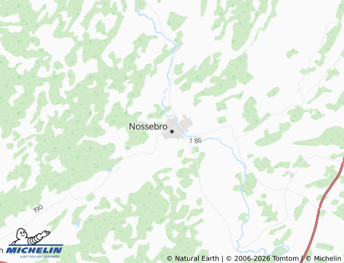 Carte MICHELIN Nossebro - ViaMichelin