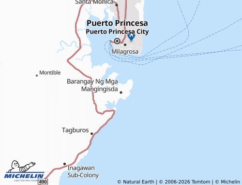 MICHELIN Barangay Ng Mga Mangingisda map - ViaMichelin