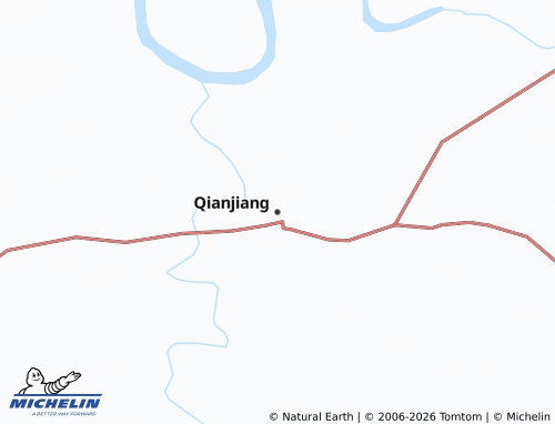 MICHELIN Qianjiang map - ViaMichelin