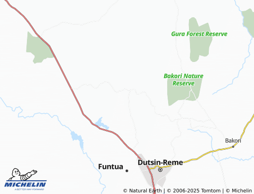 MICHELIN Tafoki map - ViaMichelin