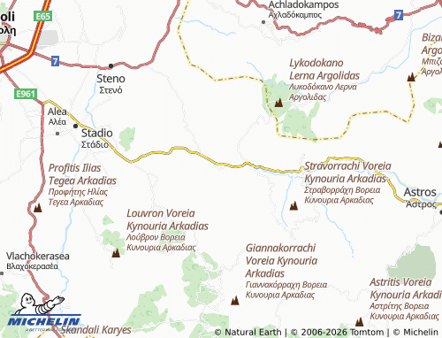 Mappa MICHELIN Agia Sofia - ViaMichelin