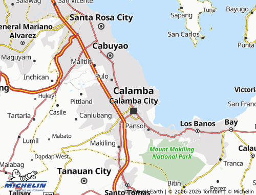 MICHELIN San Cristobal map - ViaMichelin