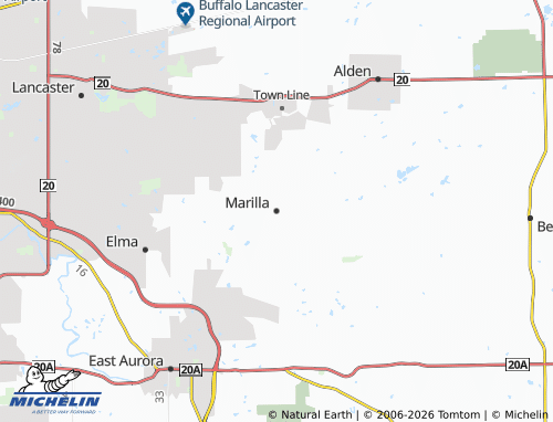 Mapa MICHELIN Marilla - ViaMichelin