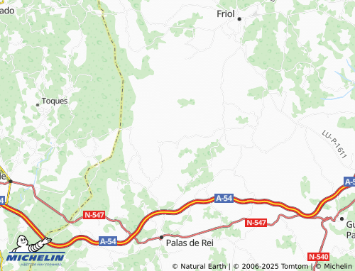 Carte MICHELIN Fonte de Cervos - ViaMichelin
