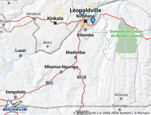 Mapa MICHELIN Madimba - ViaMichelin