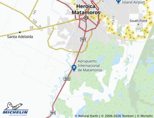 Carte MICHELIN Ocampo - ViaMichelin