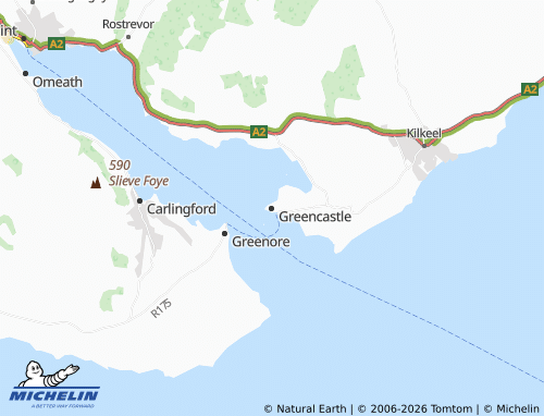Mapa MICHELIN Greencastle - ViaMichelin