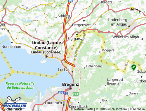 Mappa MICHELIN Hörbranz - ViaMichelin