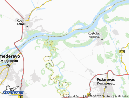 Mapa MICHELIN Dubravica - ViaMichelin