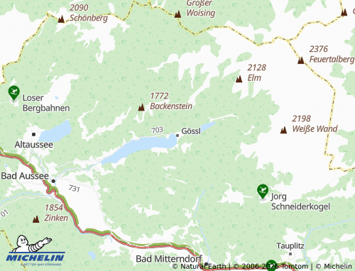 Carte MICHELIN Gössl - ViaMichelin