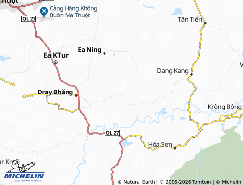 Carte MICHELIN Ea Hu - ViaMichelin