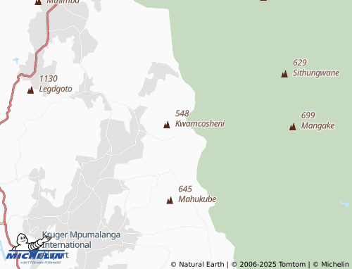 MICHELIN Nsikazi map - ViaMichelin