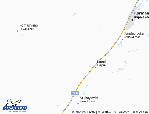 MICHELIN-Landkarte Rodionovka - ViaMichelin