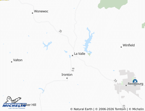 Mapa MICHELIN La Valle - ViaMichelin
