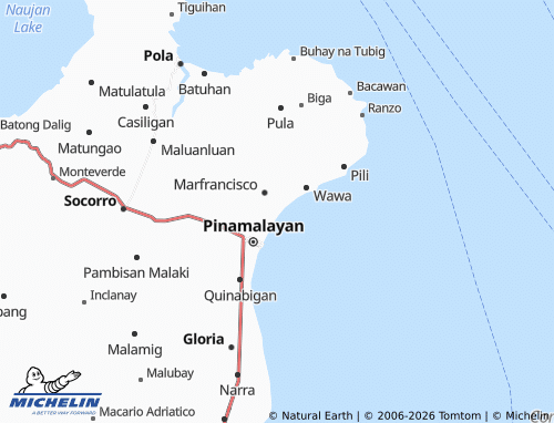Mappa MICHELIN Zone 1 - ViaMichelin