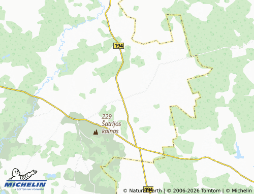 Mapa MICHELIN Dirvonėnai - ViaMichelin
