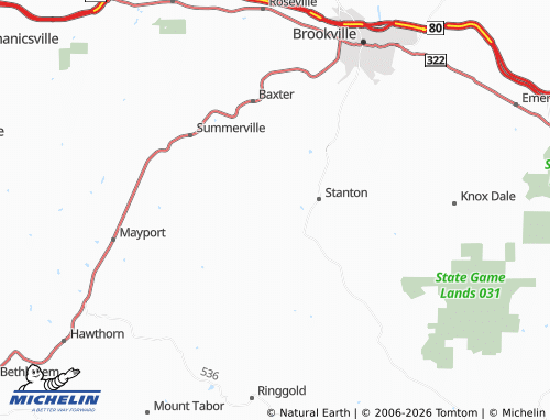 Mappa MICHELIN Conifer - ViaMichelin