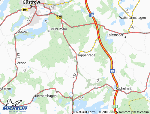Carte MICHELIN Hoppenrade - ViaMichelin