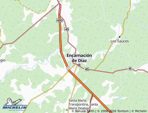 Kaart MICHELIN Puente Chico - ViaMichelin