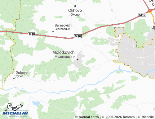 Carte MICHELIN Molotkovichi - ViaMichelin