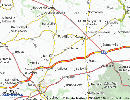 Mapa MICHELIN Yébleron - ViaMichelin