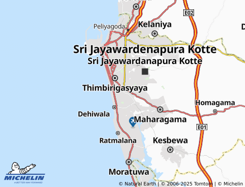 MICHELIN Vilawala map - ViaMichelin