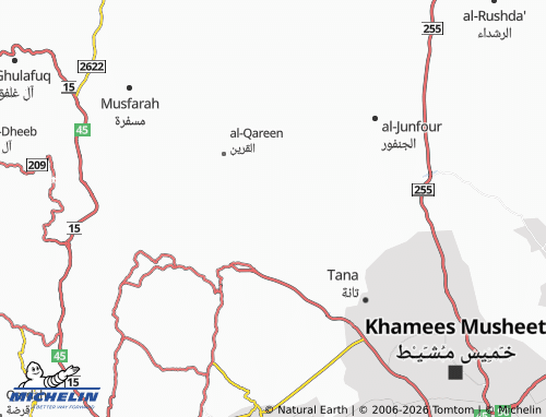 MICHELIN-Landkarte al-Qimmah - ViaMichelin