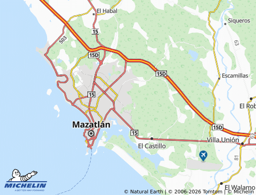 Mappa MICHELIN Loma Bonita - ViaMichelin