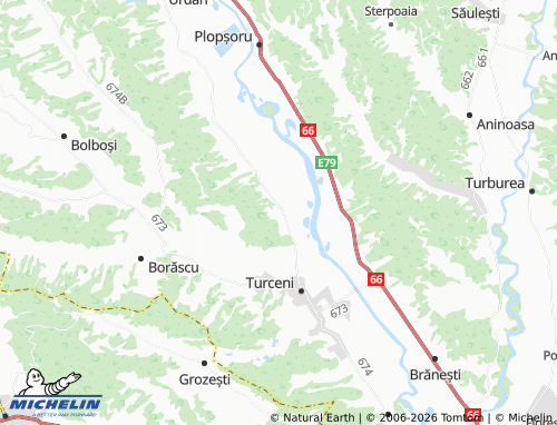 Carte MICHELIN Murgești - ViaMichelin