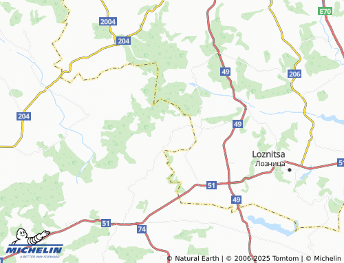 MICHELIN Miladinovtsi map - ViaMichelin
