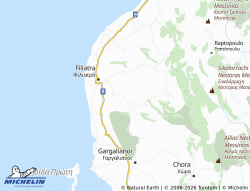 MICHELIN Moraina map - ViaMichelin