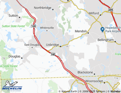 Mappa MICHELIN Uxbridge - ViaMichelin