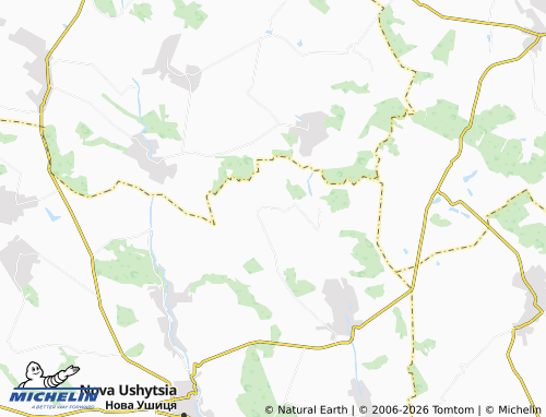 MICHELIN Pylypkivtsi map - ViaMichelin