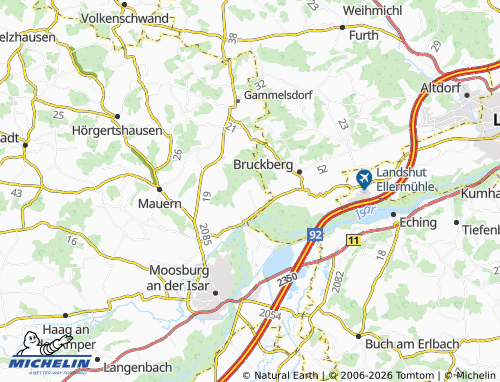 Mapa MICHELIN Thulbach - ViaMichelin