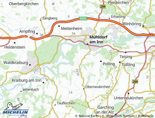 MICHELIN-Landkarte Flossing - ViaMichelin