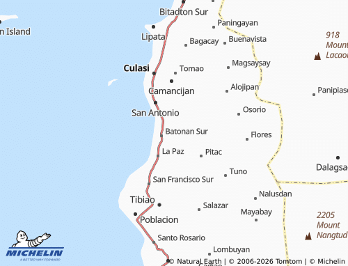 MICHELIN Tigbobolo map - ViaMichelin