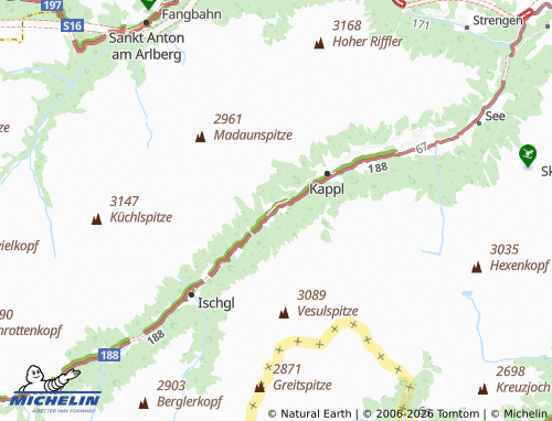 MICHELIN Nederle map - ViaMichelin