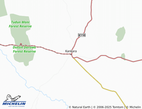 MICHELIN Kankara map - ViaMichelin