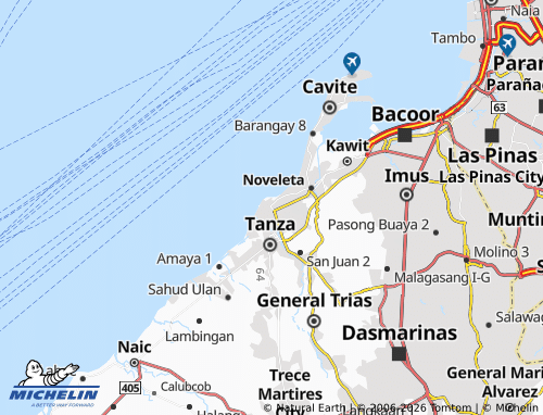 MICHELIN Rosario map - ViaMichelin