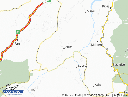 Mappa MICHELIN Arrën - ViaMichelin
