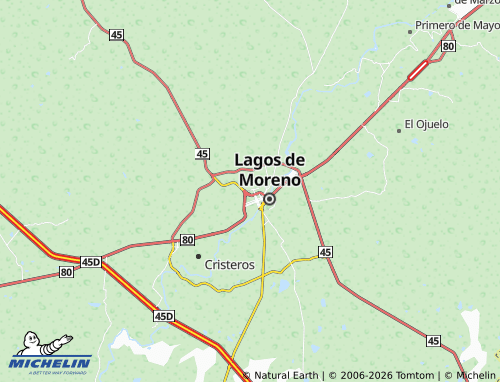Mappa MICHELIN El Calvario - ViaMichelin