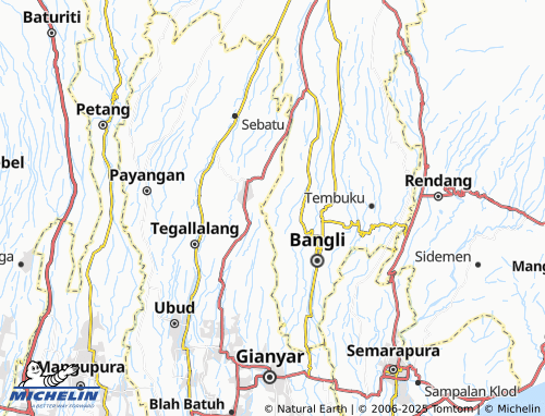 MICHELIN Selat map - ViaMichelin