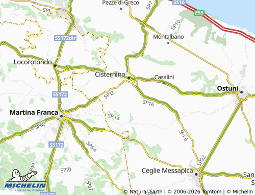 Mapa MICHELIN Specchiaruzzo - ViaMichelin