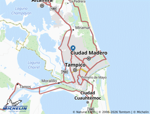 Mappa MICHELIN Universidad Poniente - ViaMichelin
