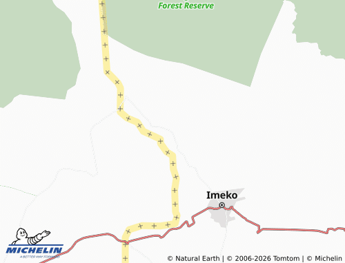 Mapa MICHELIN Oke-Agbede-Moriwi - ViaMichelin